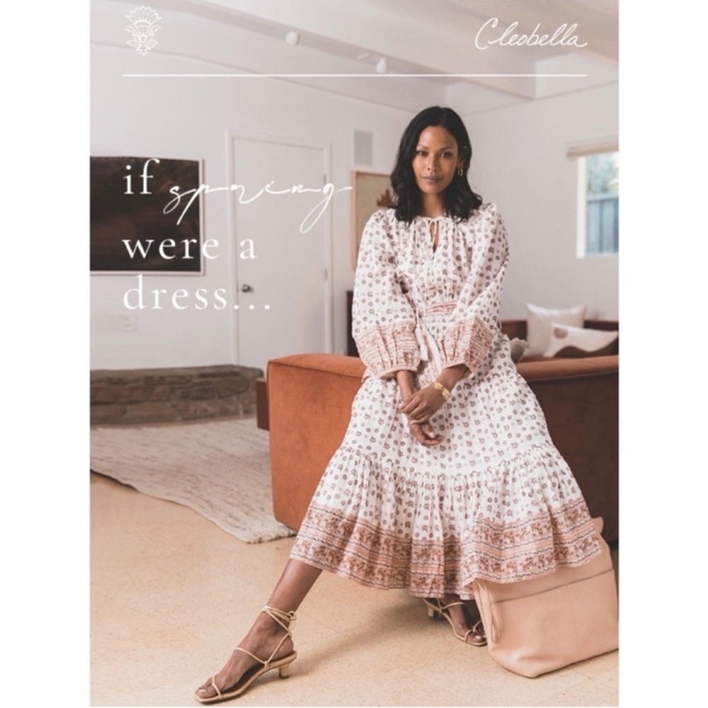 Cleobella Artisan Crafted Blakey Midi Dress - Picture 2 of 14